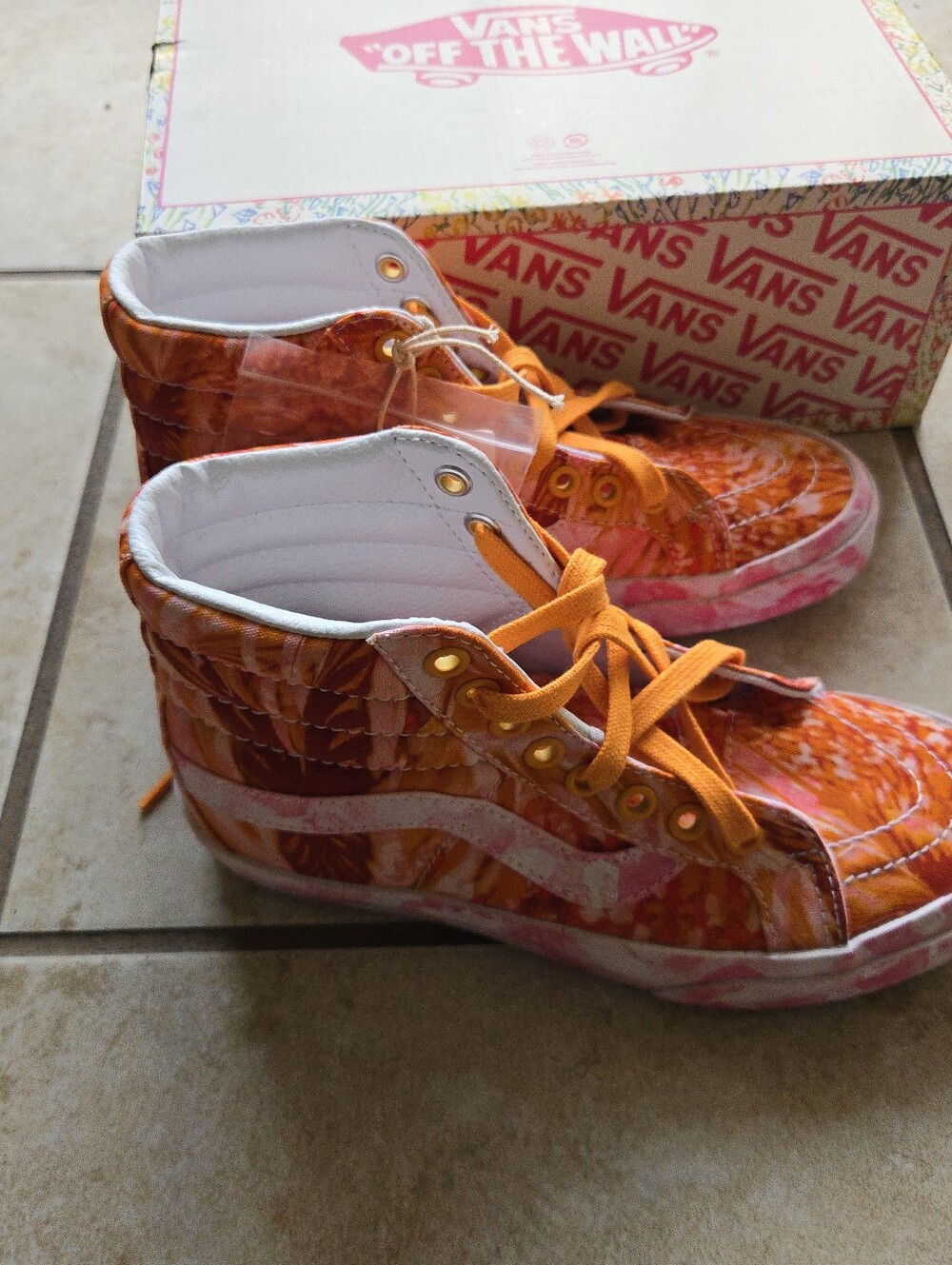 Vans Sk8 Hi Dx Women Size 5 Collina Strada Swirl Multicolor Canvas 062026 - Picture 5 of 7
